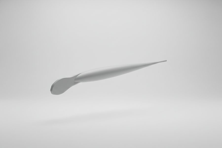 3D preview of a configured crankbait